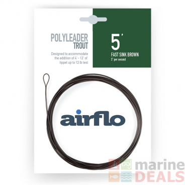 Airflo Trout Polyleader 5ft Clear Hover
