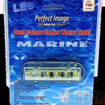 Perfect Image Marine Underwater Light Dual Colour 12V