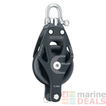 Harken Element Aluminium Swivel Becket Block 80mm