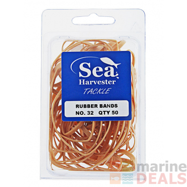 Sea Harvester Rubber Bands Size 32 Qty 50