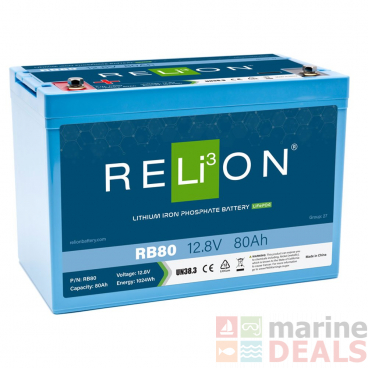 RELiON 12V 100Ah Lithium Battery For Starting & Cycling