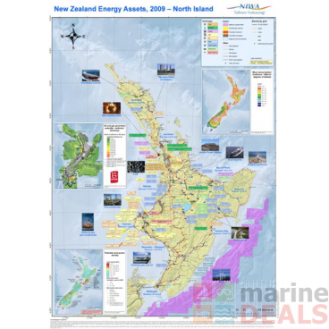New Zealand Energy Assets 2009 North Island Poster