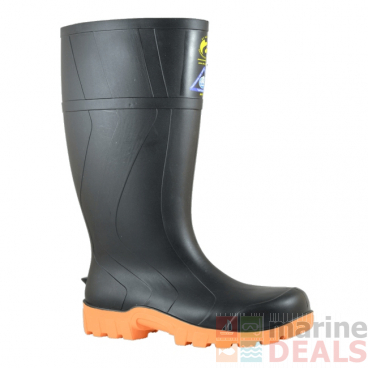 Bata Rigger Black Gumboots