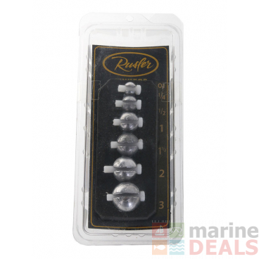 Rusler Removable Sinkers 6-Pack
