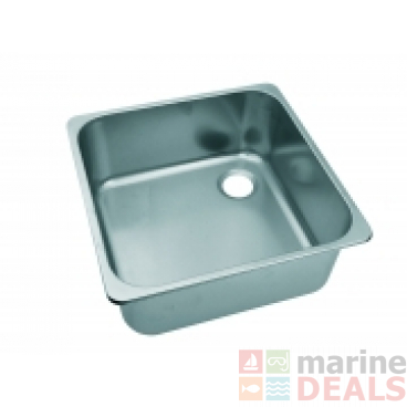 CAN Square Stainless Steel Sink 360 x 360 x 150mm