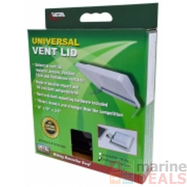 Valterra Universal Vent Lid White Boxed