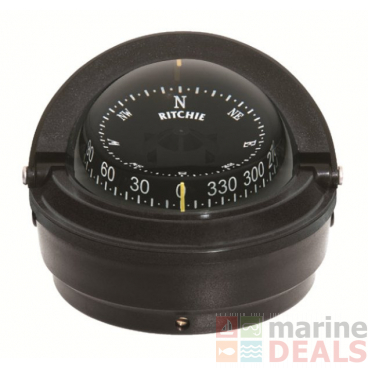 Ritchie Voyager S-87 Surface Mount Compass Black