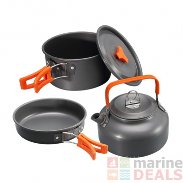 Southern Alps 3 Piece Camping Cook Set