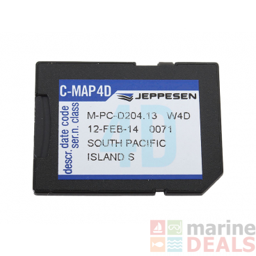C-MAP 4D MAX Plus Chart Card South Pacific SD/MSD