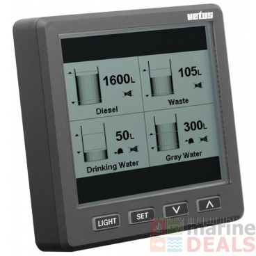 VETUS Ultrasonic Level and Graphic Display