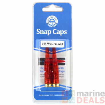 Accu-Tech Snap Caps Non-Firing Test Cartridge 24 3win/7mm-08 Qty 2