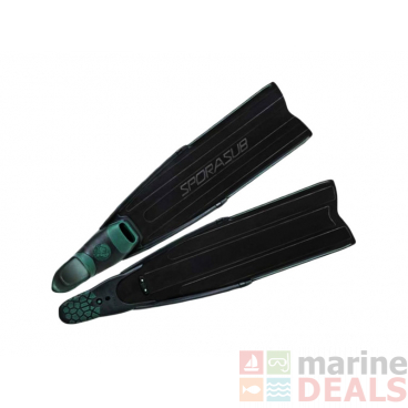 Sporasub Spitfire Black Fins Size US10-10.5