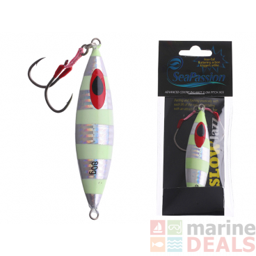 Sea Passion Slow Jazz Silver Micro Jig 100g