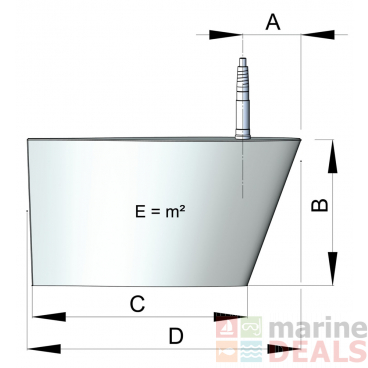 VETUS Stabiliser Fins Set 0.6sq m