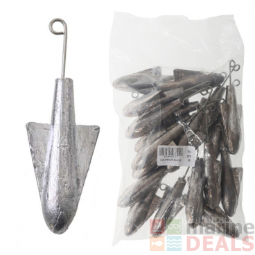 Stealth Surf Casting Sinkers 5oz Qty 20