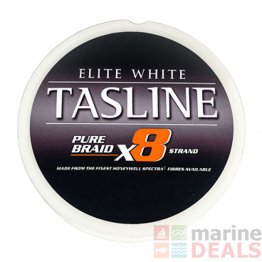 Tasline Elite White Braid 100lb 400m Spool