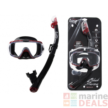 TUSA Sport Visio Tri-Ex Adult Dive Mask and Snorkel Set