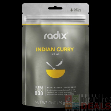 Radix Ultra Plant-Based Meal V9 Indian Curry 800kcal 159g