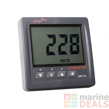 CruzPro VAF-110 Large Display AC Power Management Instrument