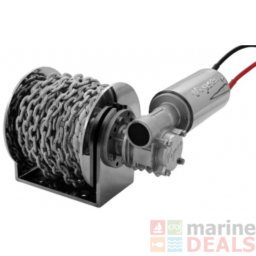 Viper PS Micro Drum Winch Bundle with 60mx6mm Rope and Chain