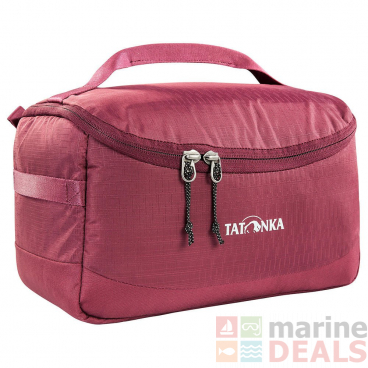 Tatonka Wash Case Toiletry Bag 9L Bordeaux Red