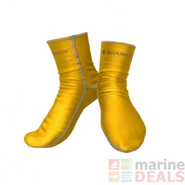 Sharkskin Chillproof Dive Socks Yellow