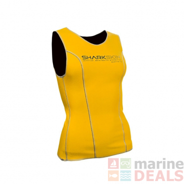 Sharkskin Chillproof Essentials Womens Dive Vest Yellow