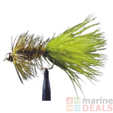 Manic Tackle Project BH Woolly Bugger Streamer Fly Olive #08