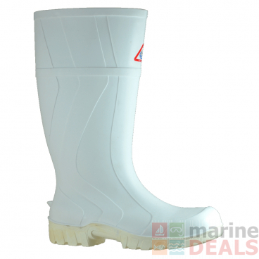 Bata Workmate Anti-Slip Safety Gumboots White UK4/US4