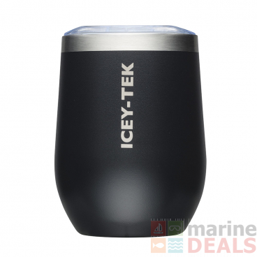 Icey-Tek Wine Insulated Travel Mug 350ml Black
