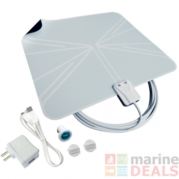 Winegard WAVU R1 Marine Amplified Portable Indoor HDTV Antenna