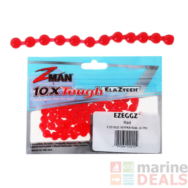 Z-Man EZ EggZ String Soft Bait Red