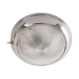 Stainless LED Dome Cabin Light 132mm 3w