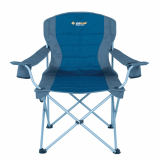 OZtrail Deluxe Camping Arm Chair Blue