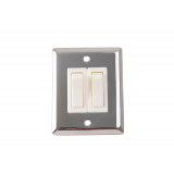 Stainless Steel Wall Light Switch 2 Way