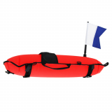 Immersed Spearfishing Inflatable Float with Flag 30L