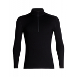 Icebreaker Merino 260 Tech Half Zip Mens Jersey Black