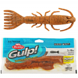 Berkley Gulp King Shrimp Soft Bait 18cm Qty 3 Pumpkinseed