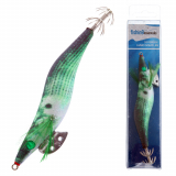 Fishing Essentials Lumo Squid Jig Size 3 15g Green