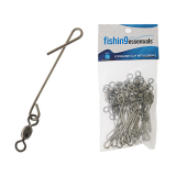 Fishing Essentials Longline Clip with Swivel Qty 25
