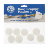 Accu-Tech Bore Cleaning Patches For .22 -.270 Calibre Firearms 1in