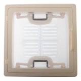 MPK 4 Way Roof Vent with Clear Tint Dome 290x290mm