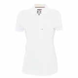 Musto Womens Evolution Sunblock Short Sleeve Polo White