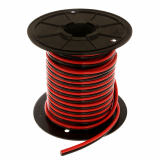 Flexible Twin Core Marine Cable 25mm per Metre Red/Black