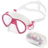 Mares X-Free Adult Dive Mask Pink/White
