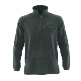 Ridgeline Micro Long Sleeve Zip Shirt Olive 5XL