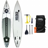 Molokai I-Tourer Inflatable Stand Up Paddle Board 12ft White/Grey