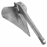 Galvanised Delta Type Anchor with Hinged Arm 4kg