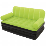 Bestway Multi-Max Air Couch with Sidewinder AC Air Pump Green
