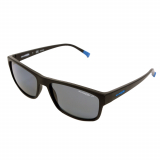Arnette Lastarria Polarised Sunglasses Matte Black Frame Grey Lens